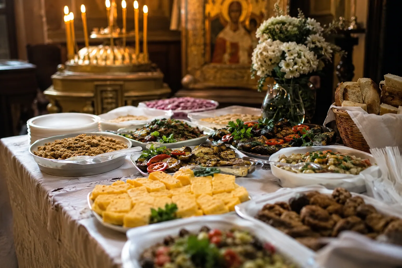 Catering pentru pomenire și parastase — Ranya Angels